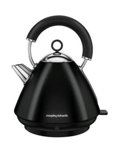 Morphy Richards Accents Pyramid Kettle - Black Morphy Richards Accents Pyramid Kettle - Black